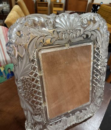 Cadre photo en verre