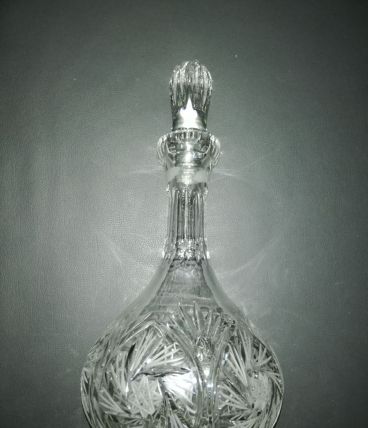 Carafe À Liqueur En Cristal De Bohème Dee Pologne 