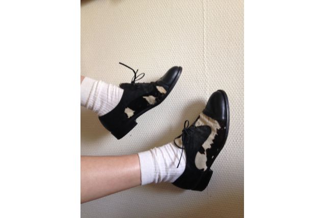Chaussures vaches