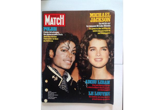 Ancien Paris Match de collection  du 6 avril 1984