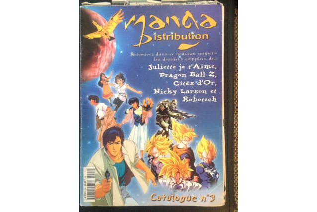 Magazine Manga Distribution ancien de Novembre 1999