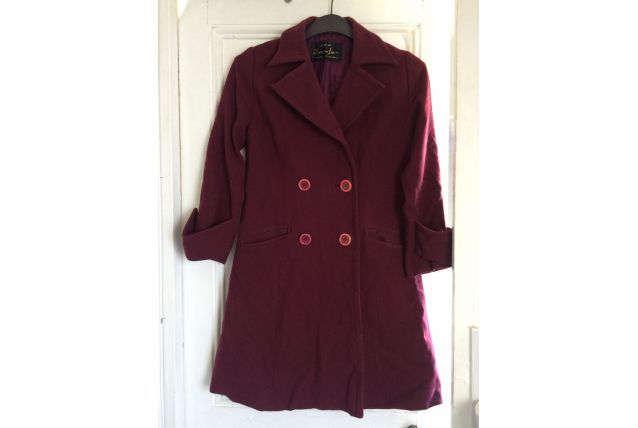 Manteau Bordeaux