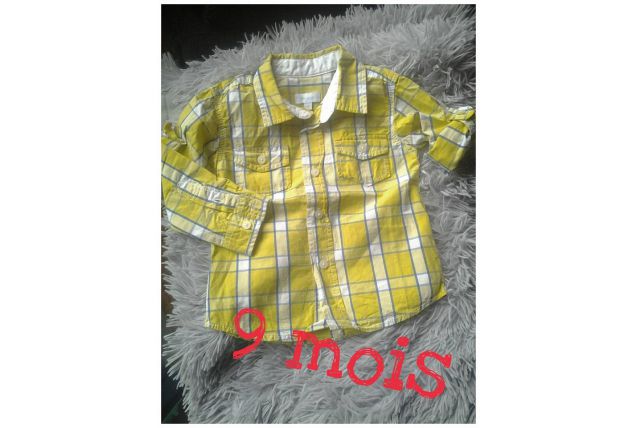 chemise garçon neuve