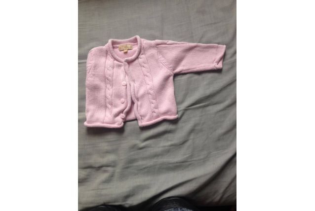 gilet bébé rose pas cher