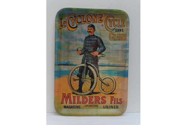 Plateau bambou vintage