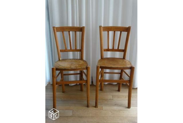 Chaise de bistrot vintage