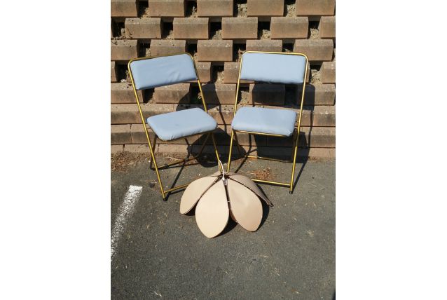 2 chaises Lafuma