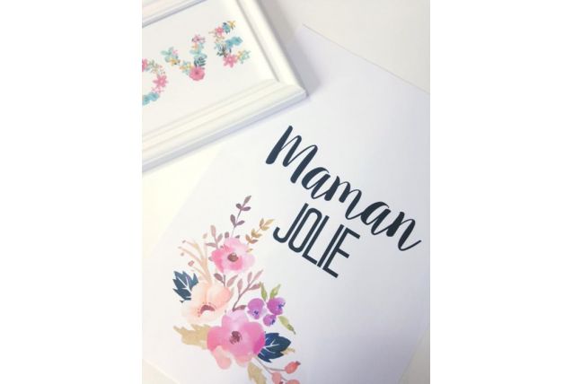 Affiche Maman jolie