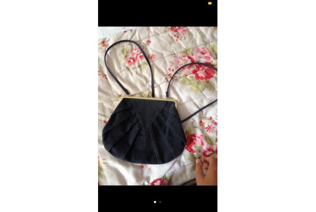 Petit sac bleu marine