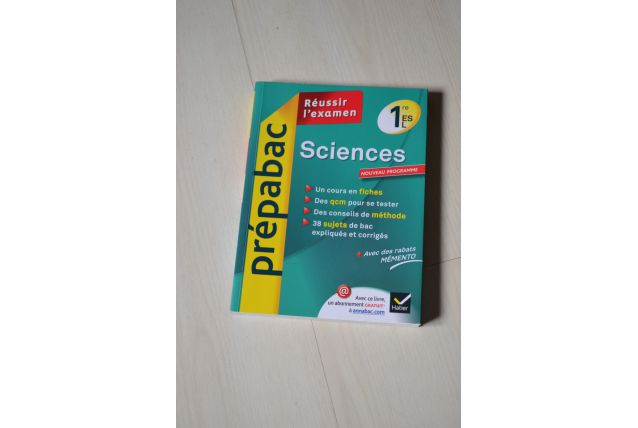 prepabac sciences 1ere ES-L