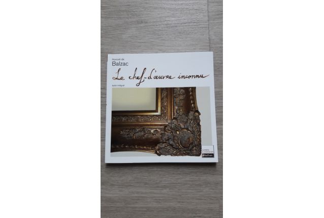 Livre "Le chef d'oeuvre inconnu" de Honoré de Balzac
