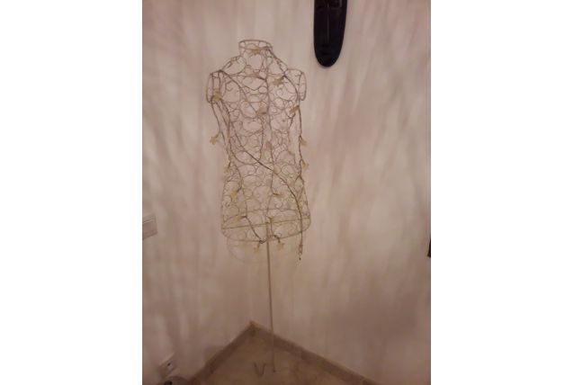 Mannequin fer forgé 