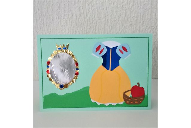 Carte princesse Blanche Neige