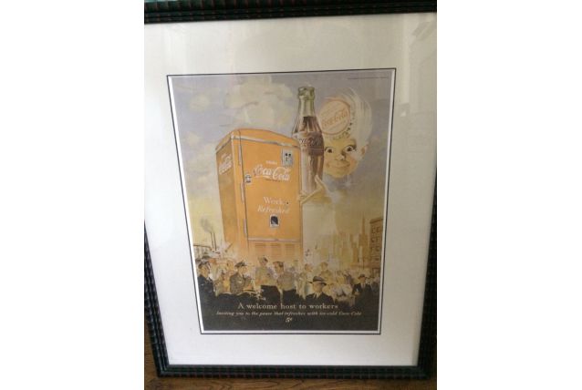 Affiche Coca Cola vintage
