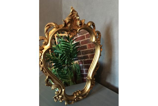 Miroir baroque doré