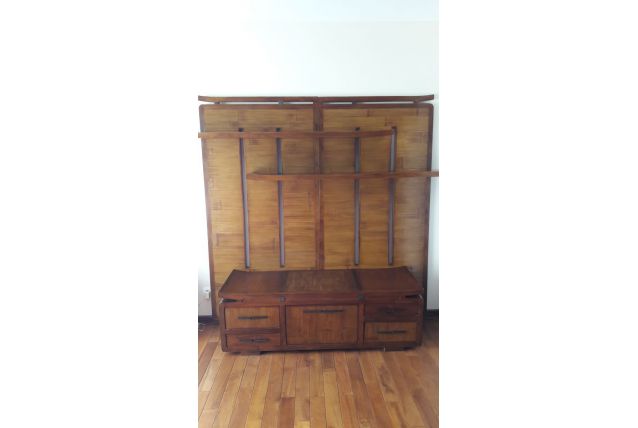 Meuble TV style asiatique 