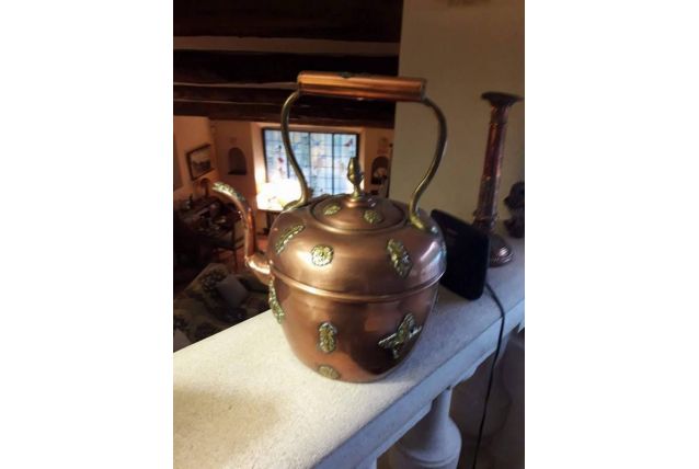 Bouilloire cuivre 