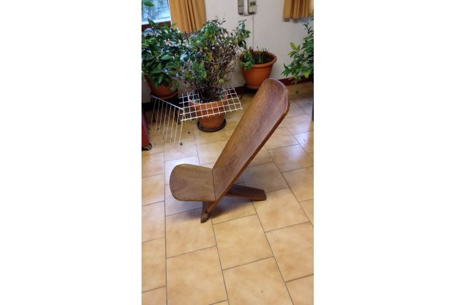 Paire de chaises Africaine en Linke