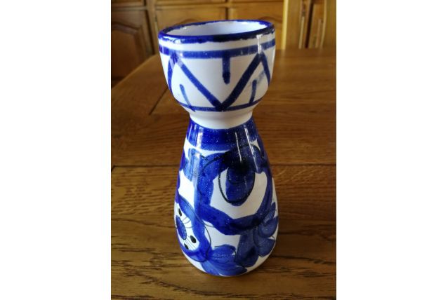 Vase bleu