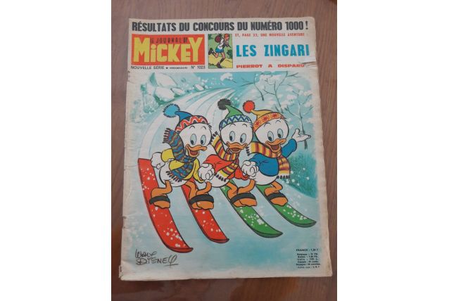 Le journal de Mickey N1023 1972