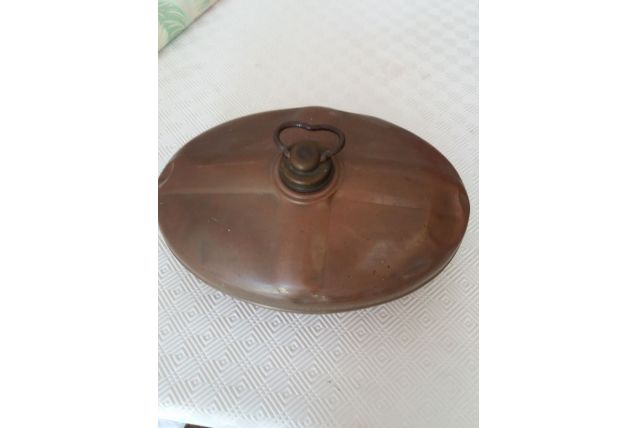 Bouillotte ancienne en cuivre