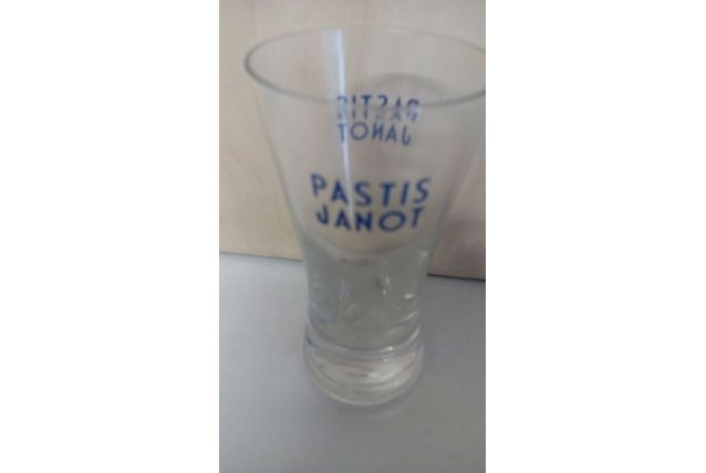 verre pastis janot