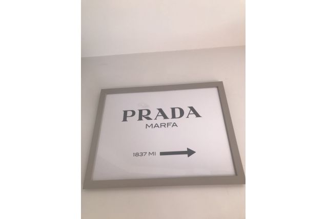 Poster « Prada » 30x40cm