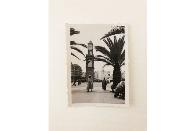 Photo vintage place de France Casablanca