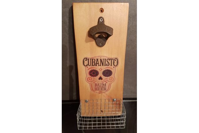 Décapsuleur mural Cubanisto neuf