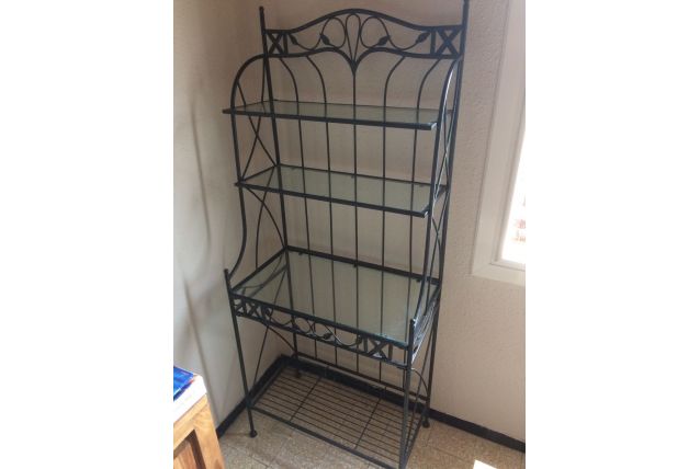 Etagère en fer forgé