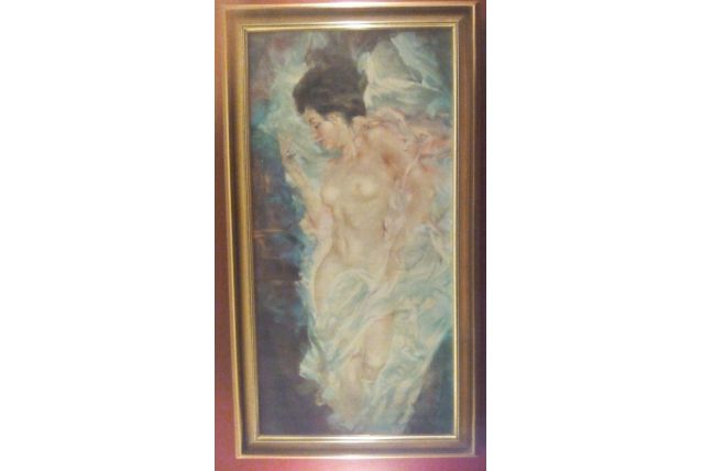 TABLEAU PEINTURE A L'HUILE