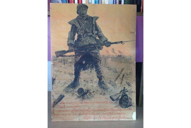 affiche premiere guerre maurice neumont