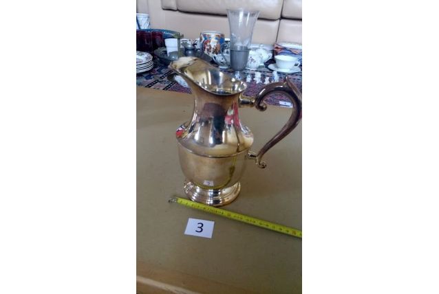 Pichet metal argenté