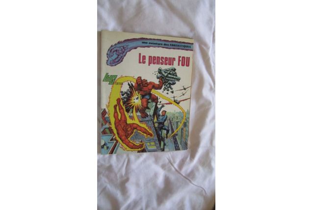 Une aventure des Fantastiques N°7 Le penseur fou - 1975
