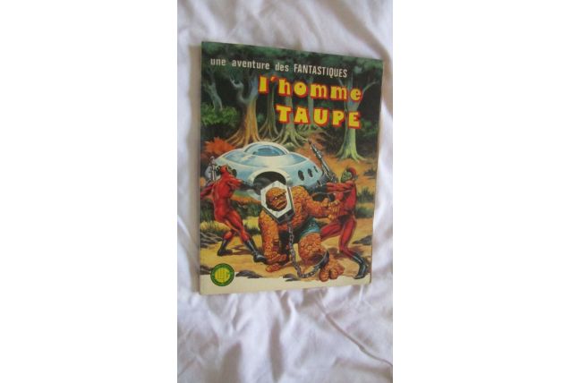 Une aventure des fantastiques N° 12 L'homme taupe - 1977