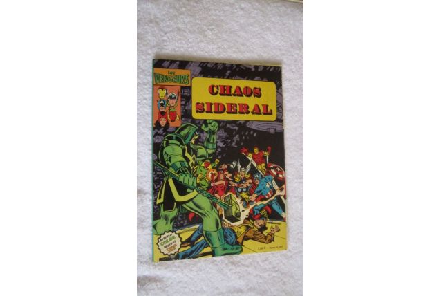 Les vengeurs N° 2 Chaos sidéral - 1980