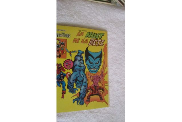 Les vengeurs N°6 La nuit de la bête - 1982