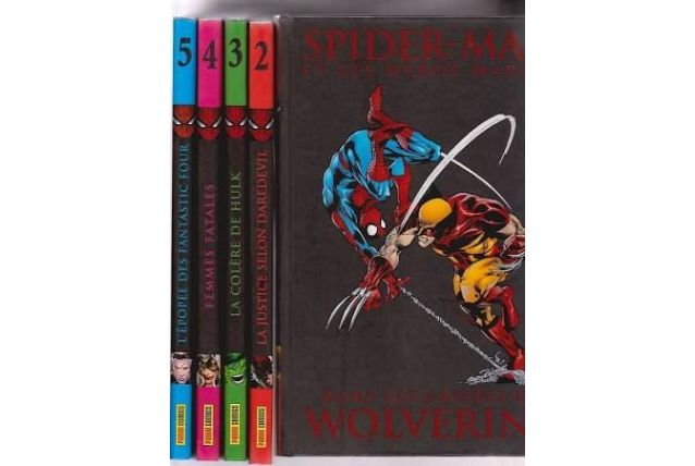 Spider-Man Et Les Heros Marvel N° 1 Au N° 7 Marvel Panini
