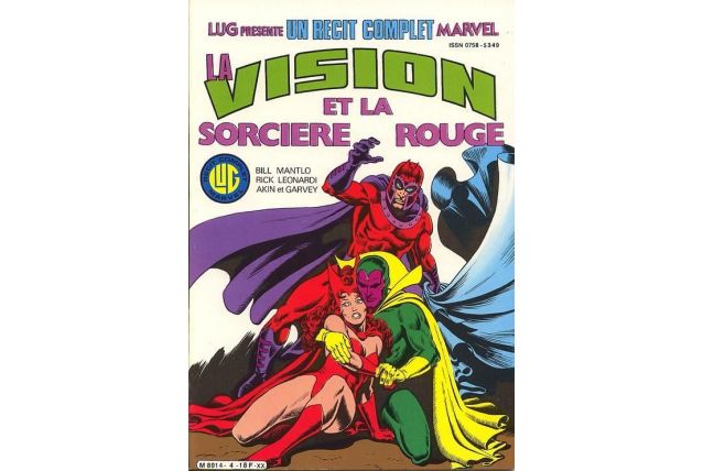 Récit Complet Marvel N°4 la Vision Et La Sorcière Rouge