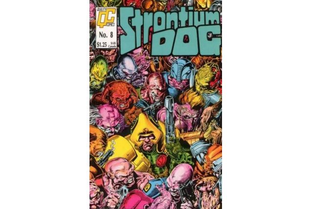 Strontium Dog 8 Qc Comics 1987