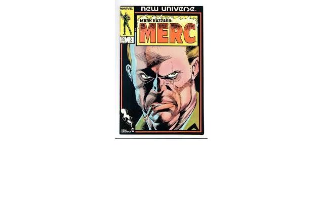 Mark Hazzard Merc 3 Marvel New Universe 1987