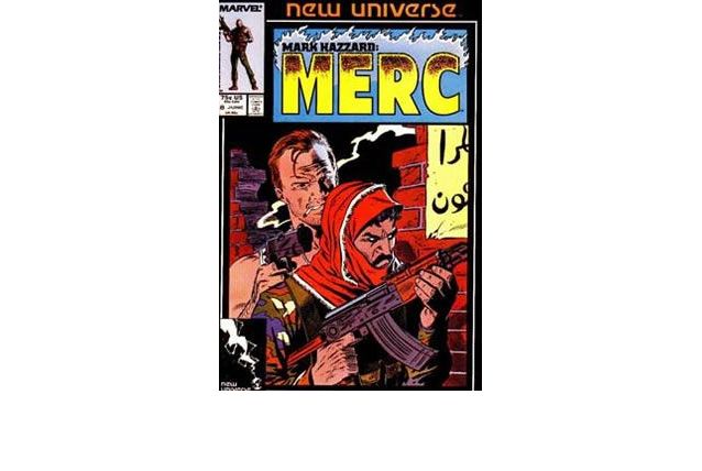 Mark Hazzard Merc 8 Marvel New Universe 1987