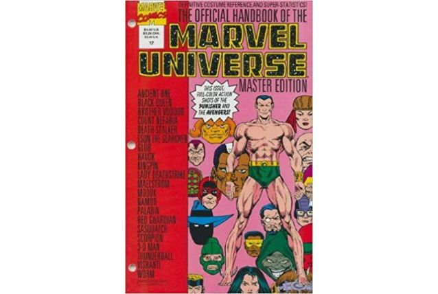 Official Handbook Of The Marvel Universe Master Edition 17