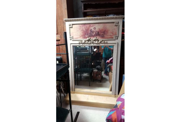 Trumeaux miroir plus peinture