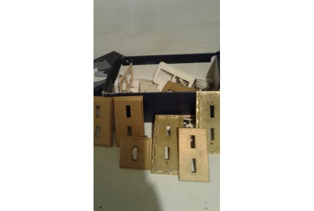 Appareillage électrique en laiton divers dimention