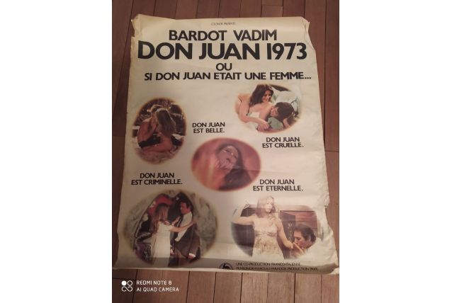 Affiche Brigitte Bardot don Juan 1973