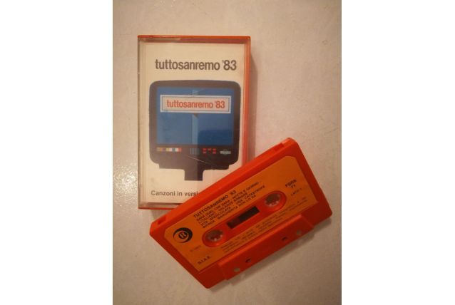 K7 audio — Tutto Sanremo '83