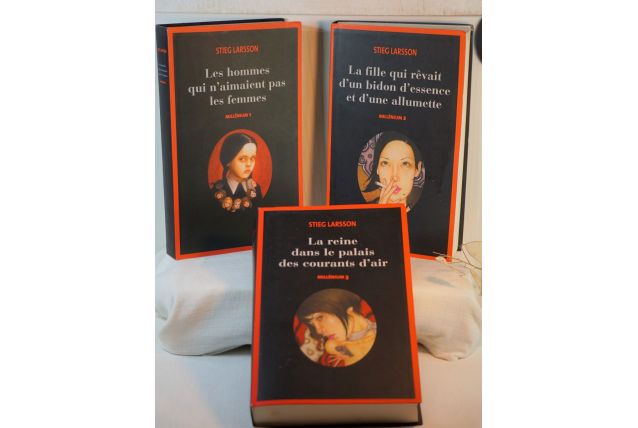 Lots Livres saga Millénium