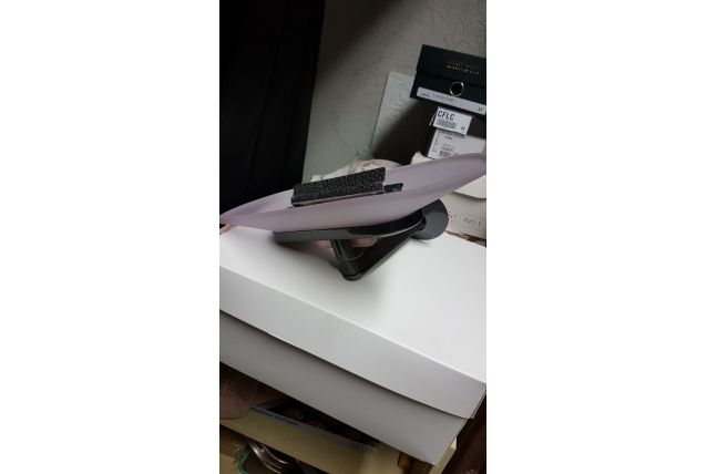 Applique vintage Jill en verre et métal 