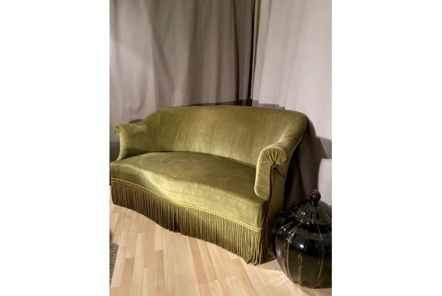 CANAPÉ CRAPAUD VINTAGE 